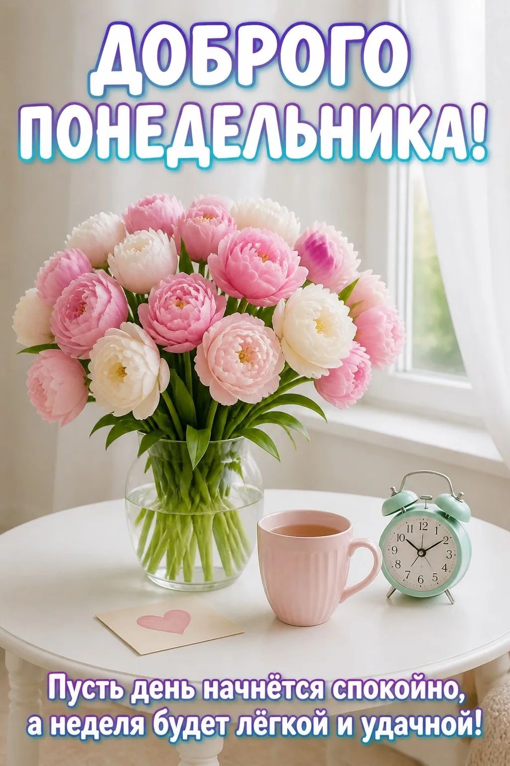 ДОБРОГО ПОНЕДЕЛЬНИКА! Пусть день начнется спокойно, а неделя будет легкой и удачной!