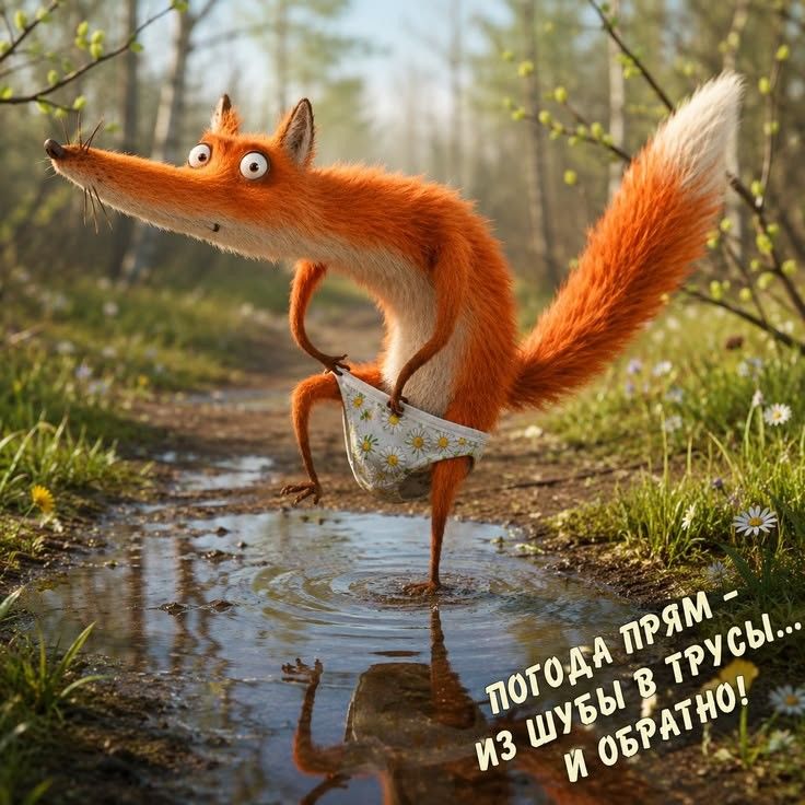 ПОГОДА ПРЯМ - ИЗ ШУБЫ В ТРУСЫ... И ОБРАТНО!