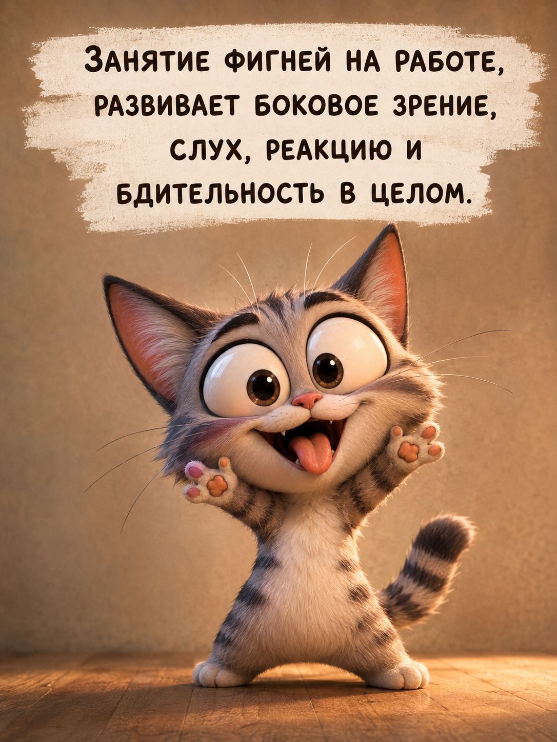 Занятие фигней на работе, развивает боковое зрение, слух, реакцию и бдительность в целом.
