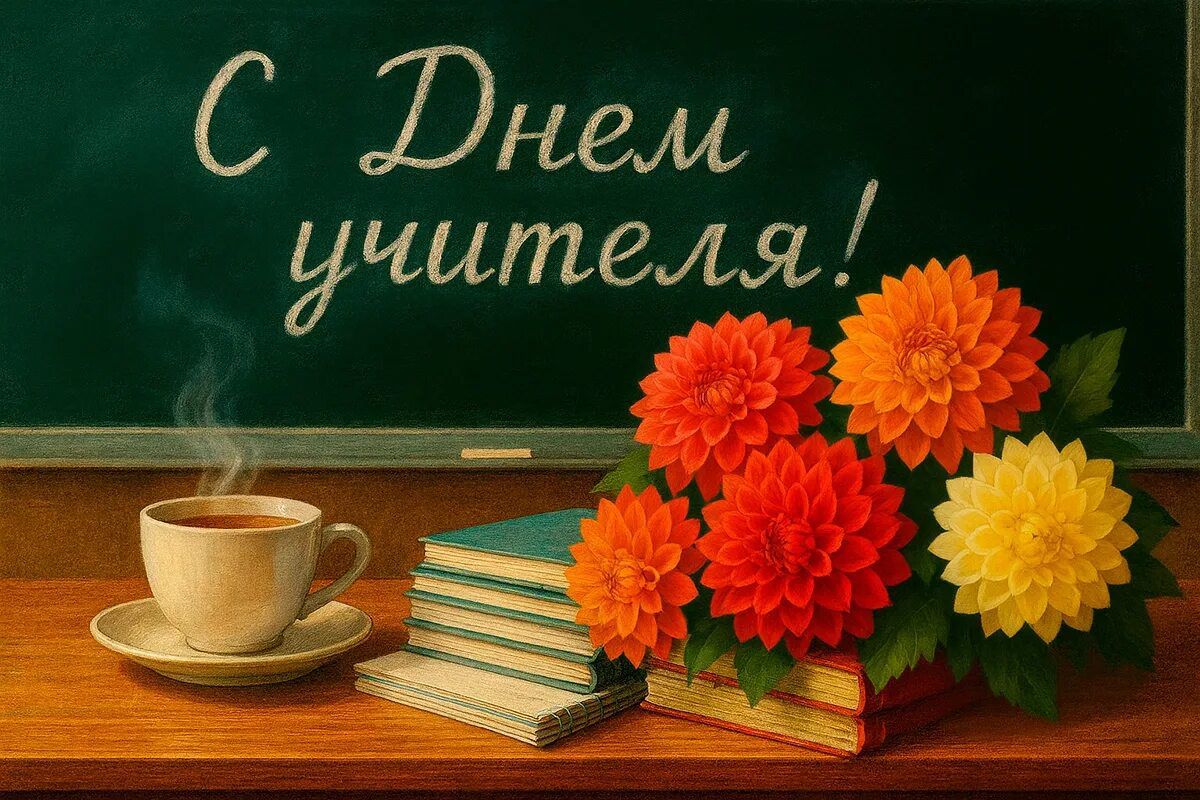 С Днем учителя!