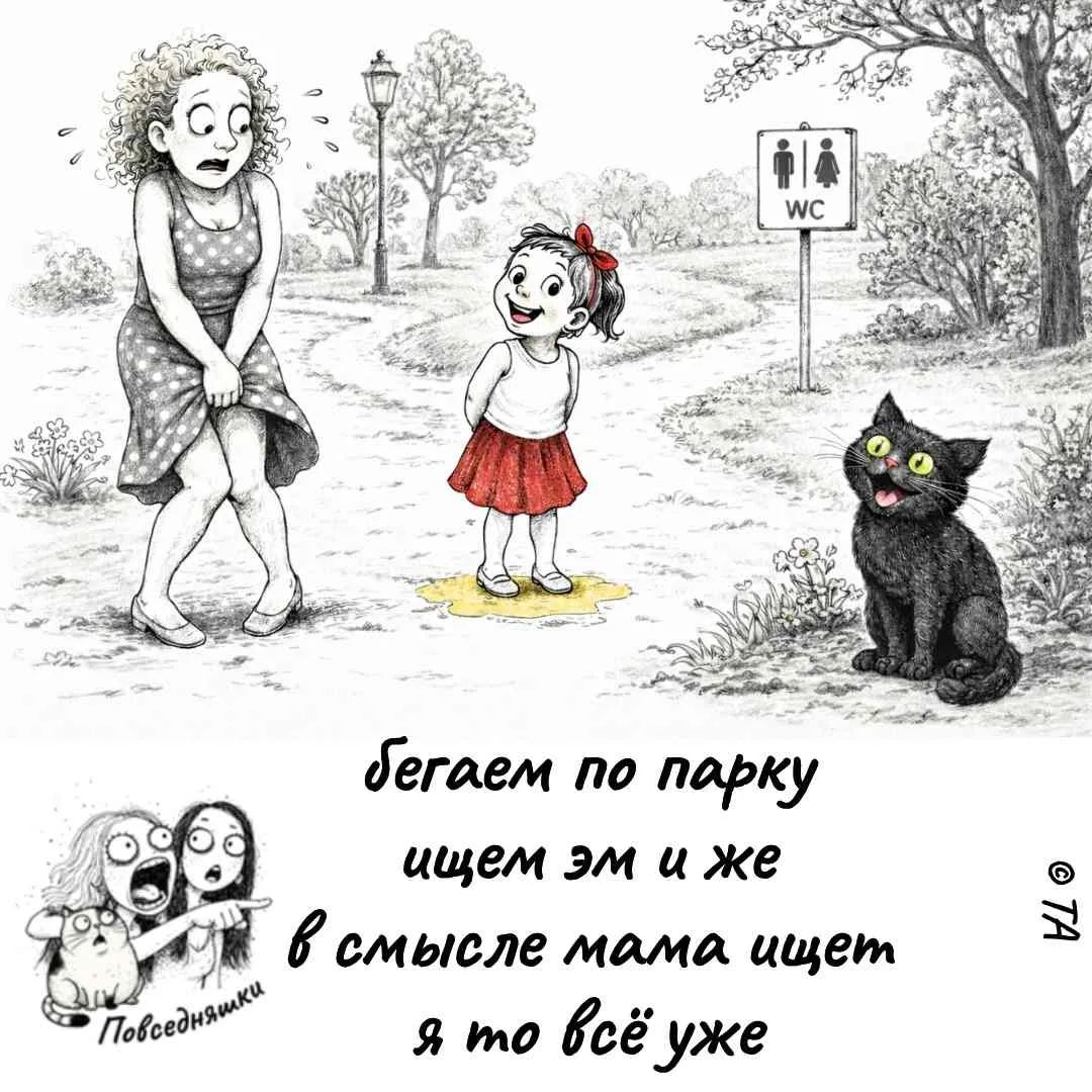 WC Бегаем по парку ищем эм и же в смысле мама ищет я то всё уже Повседневняшки
