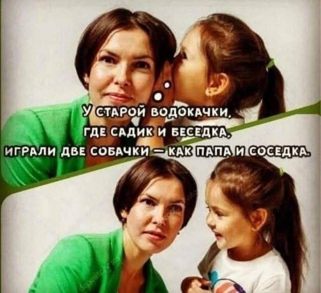 У СТАРОЙ ВОДОКАЧКИ, ГДЕ САДИК И БЕСЕДКА, ИГРАЛИ ДВЕ СОБАЧКИ — КАК ПАПА И СОСЕДКА.