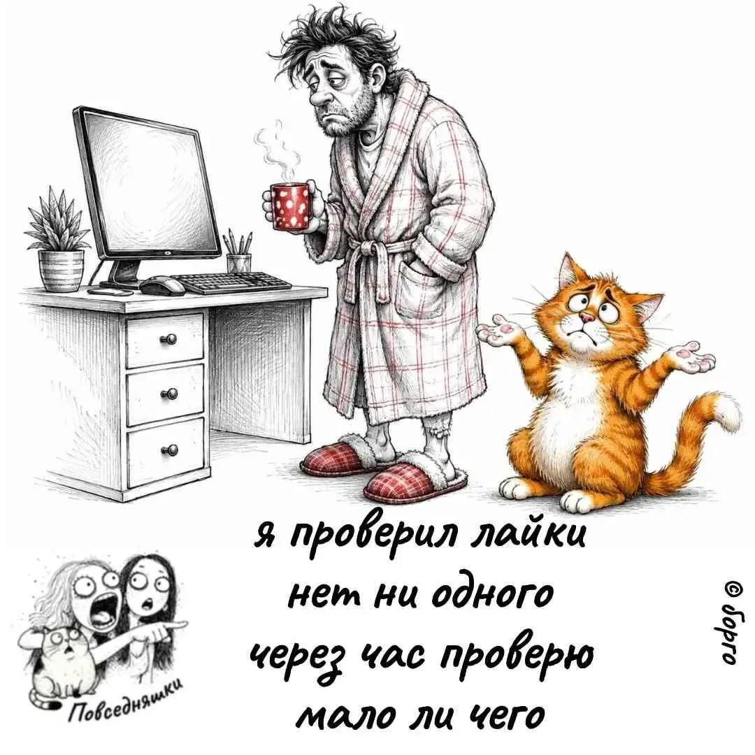 Я проверил лайки, нет ни одного, через час проверю, мало ли чего