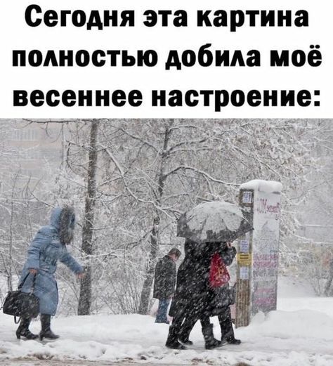 Сегодня эта картина полностью добила моё весеннее настроение: