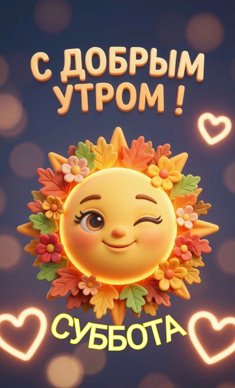 С добрым утром! Суббота
