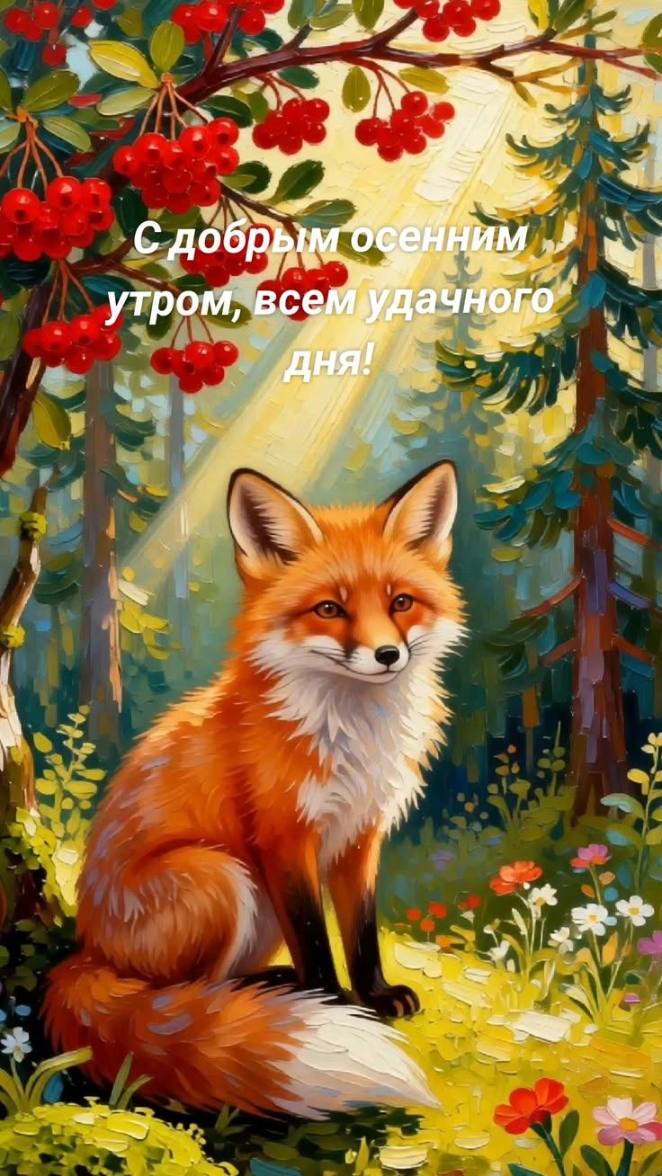 С добрым осенним утром, всем удачного дня!