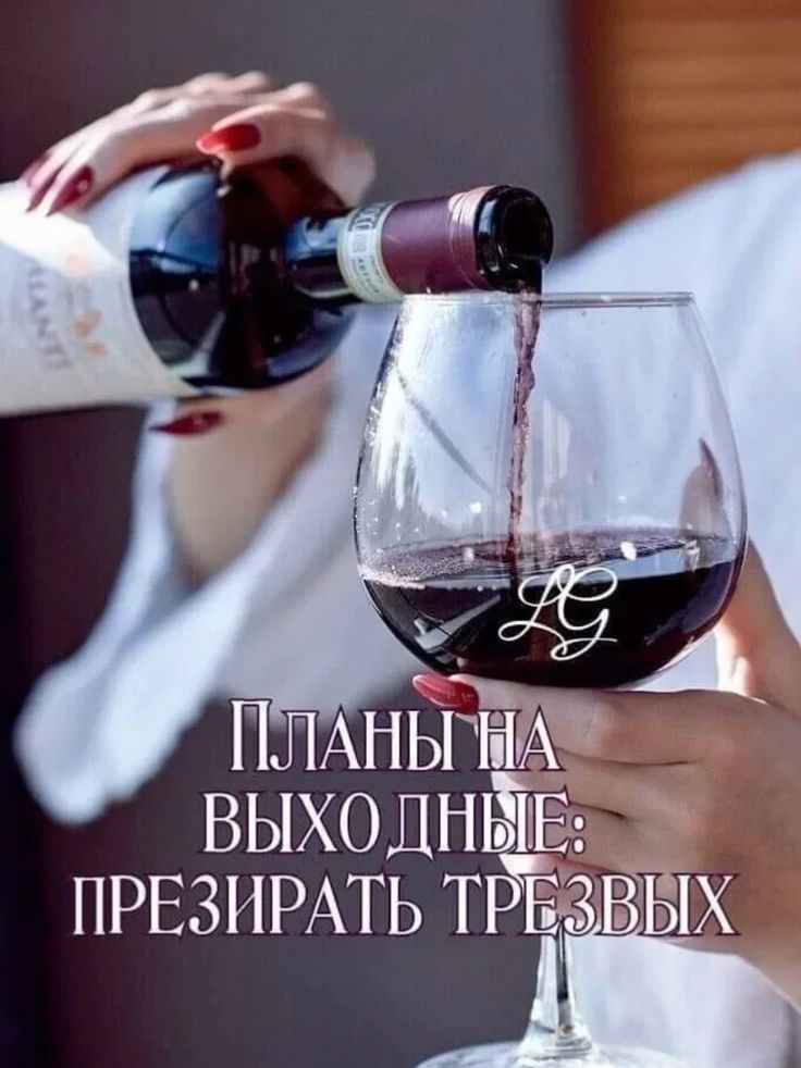 ПЛАНЫ НА ВЫХОДНЫЕ: ПРЕЗИРАТЬ ТРЕЗВЫХ