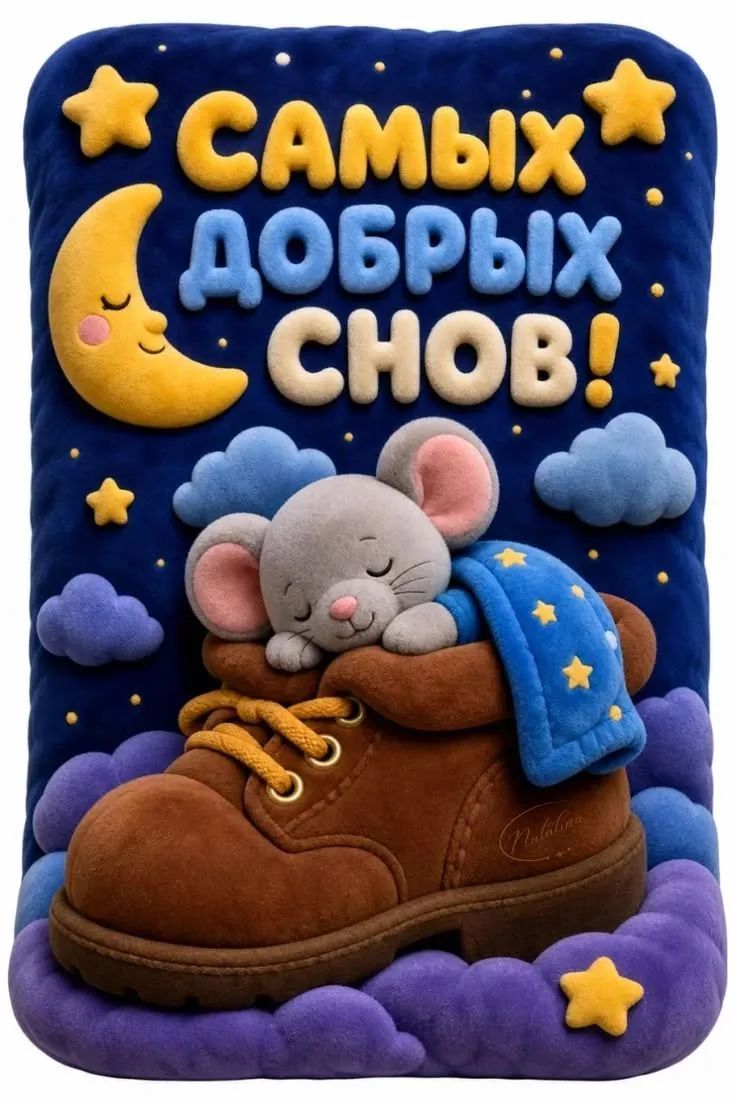 САМЫХ ДОБРЫХ СНОВ!