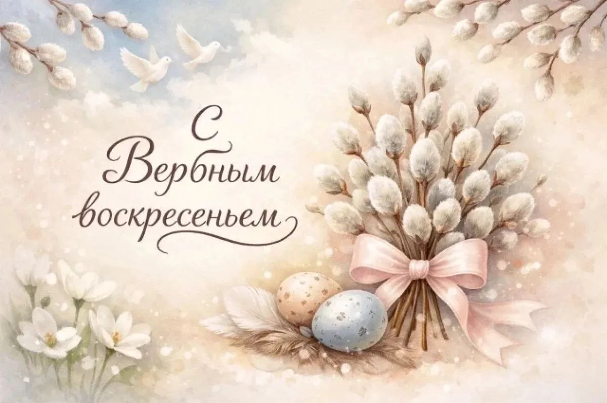 С Вербным воскресеньем