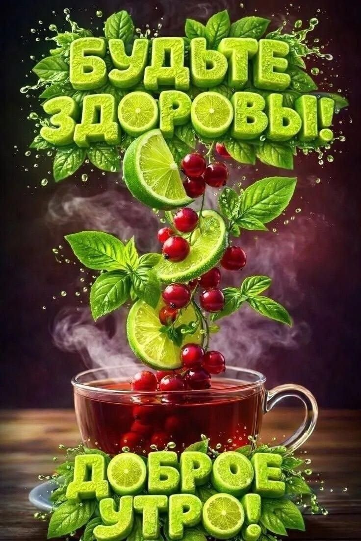 БУДЬТЕ ЗДОРОВЫ! ДОБРОЕ УТРО!
