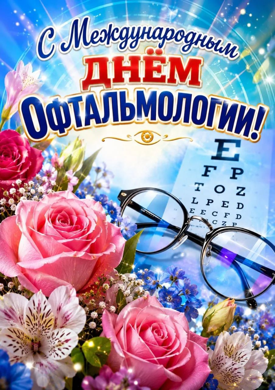 С Международным Днём Офтальмологии! E FP TOZ LPED EECFD CZP