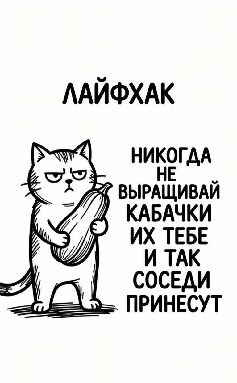 ЛАЙФХАК НИКОГДА НЕ ВЫРАЩИВАЙ КАБАЧКИ ИХ ТЕБЕ И ТАК СОСЕДИ ПРИНЕСУТ