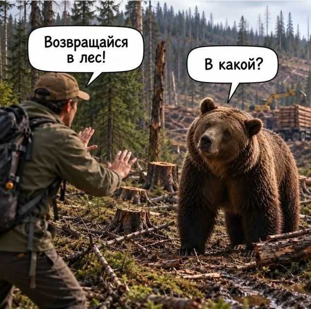 Возвращайся в лес! В какой?