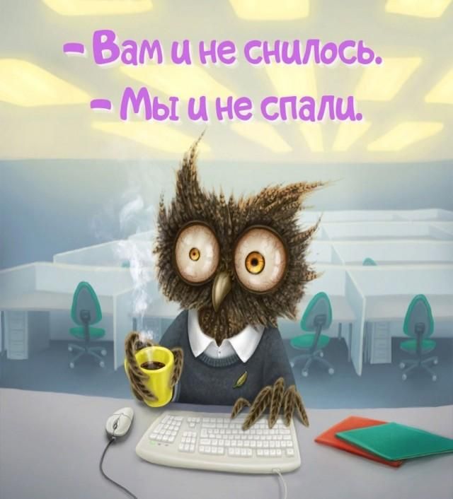 - Вам и не снилось. - Мы и не спали.