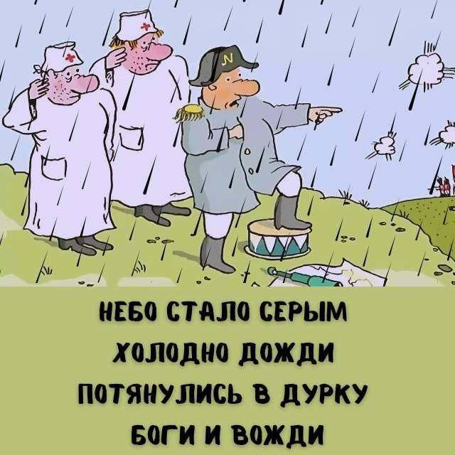 НЕБО СТАЛО СЕРЫМ ХОЛОДНО ДОЖДИ ПОТЯНУЛИСЬ В ДУРКУ БОГИ И ВОЖДИ