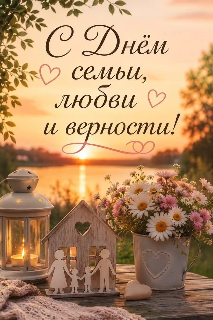 С Днём семьи, любви и верности!