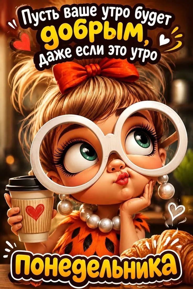 Пусть ваше утро будет добрым, даже если это утро Понедельника