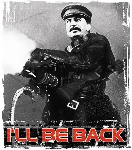 I'll be back