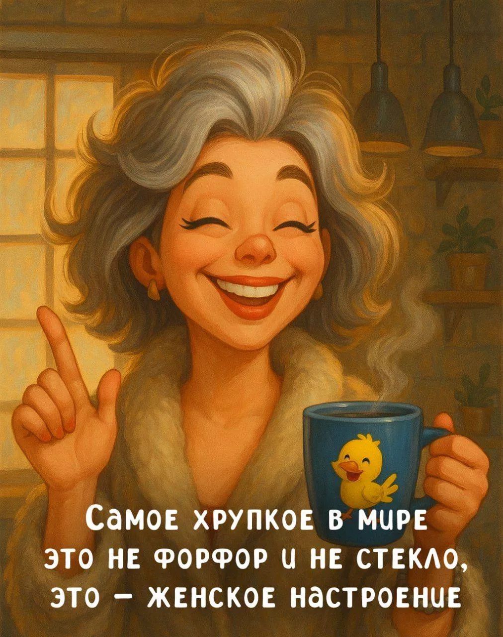 Самое хрупкое в мире это не фарфор и не стекло, это - женское настроение