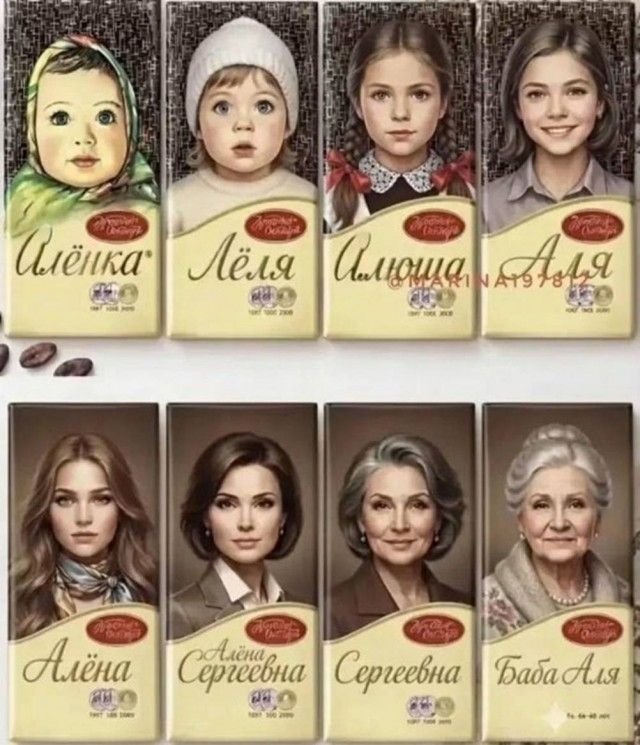 Алёнка, Лёля, Алюша, Аля, Алёна, Алёна Сергеевна, Сергеевна, Баба Аля