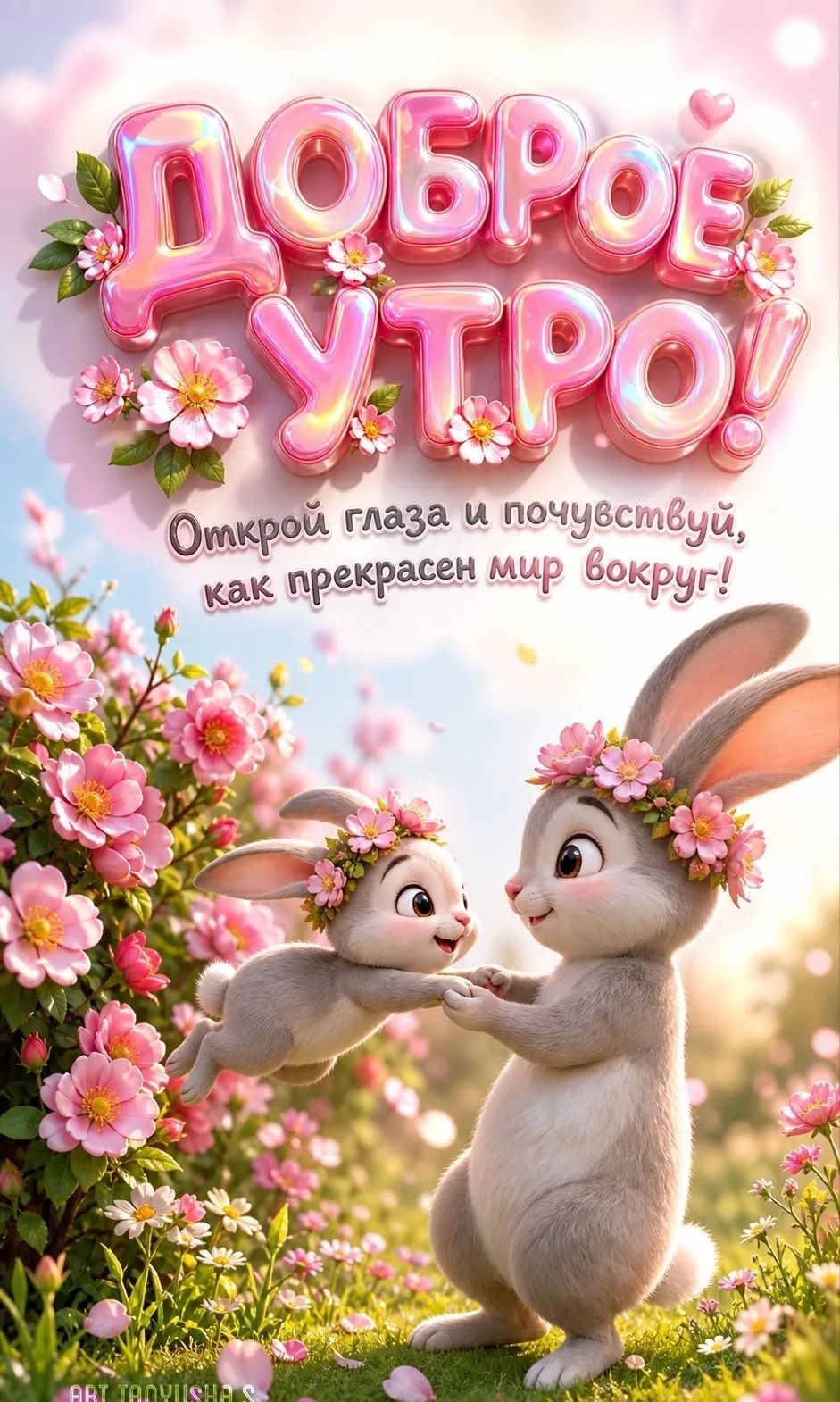 ДОБРОЕ УТРО! Открой глаза и почувствуй, как прекрасен мир вокруг!