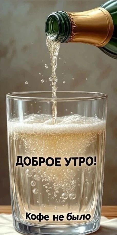 ДОБРОЕ УТРО! Кофе не было