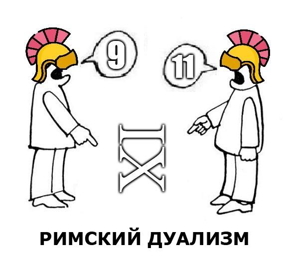 9 11 IX РИМСКИЙ ДУАЛИЗМ