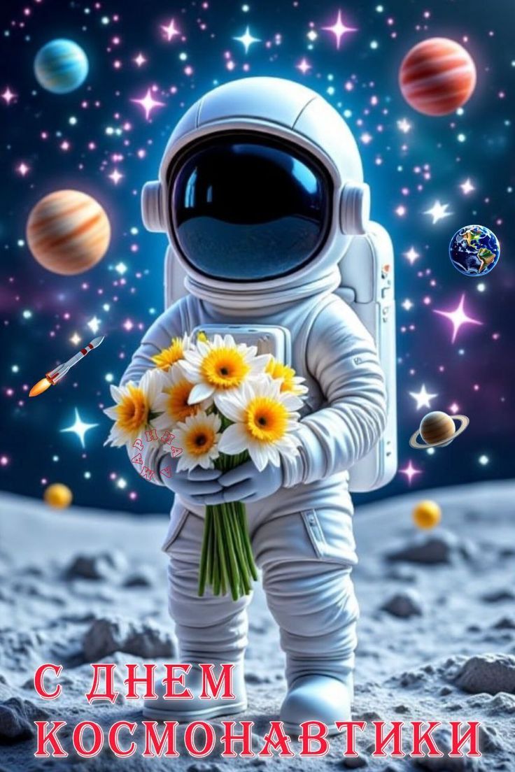 С ДНЕМ КОСМОНАВТИКИ