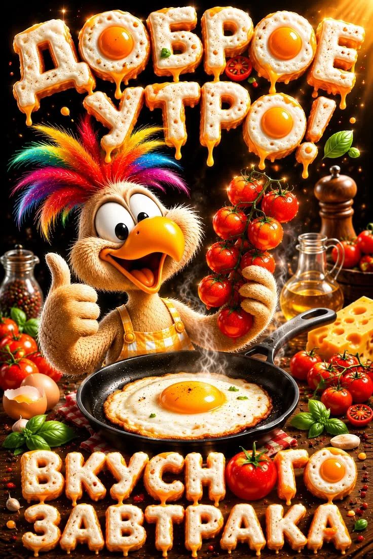 ДОБРОЕ УТРО! ВКУСНОГО ЗАВТРАКА