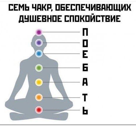 Семь чакр, обеспечивающих душевное спокойствие: П О Е Б А Т Ь