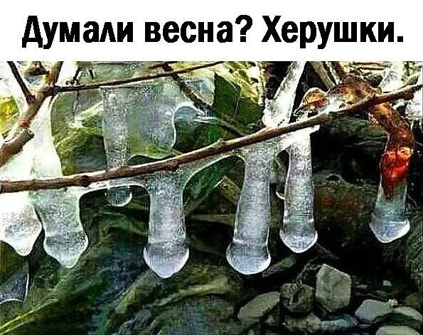 Думали весна? Херушки.