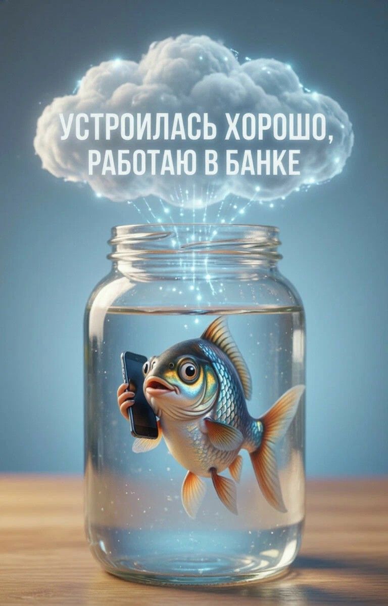 Устроилась хорошо, работаю в банке