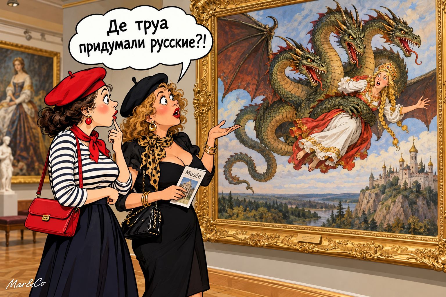 Де труа придумали русские?!