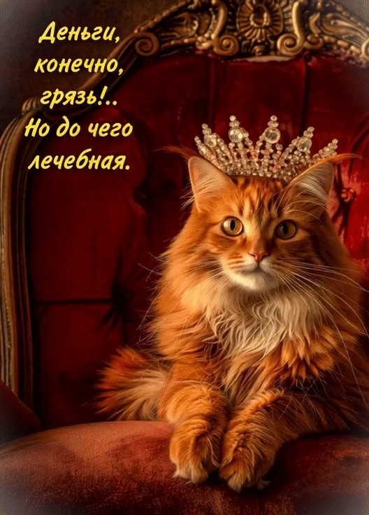 Деньги, конечно, грязь!... Но до чего лечебная.