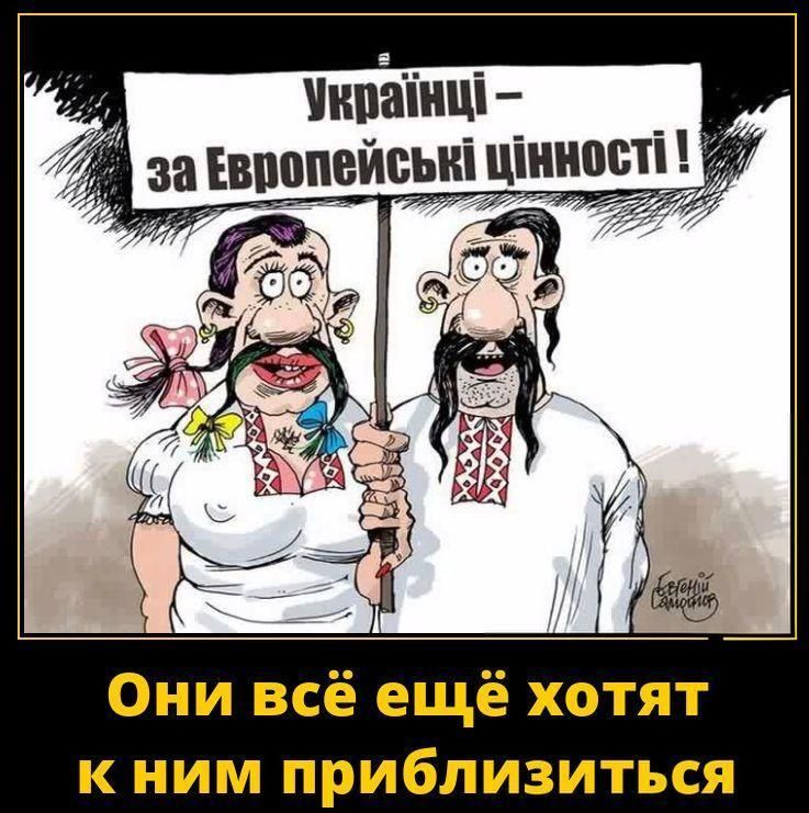 Українці – за Європейські цінності! Они всё ещё хотят к ним приблизиться