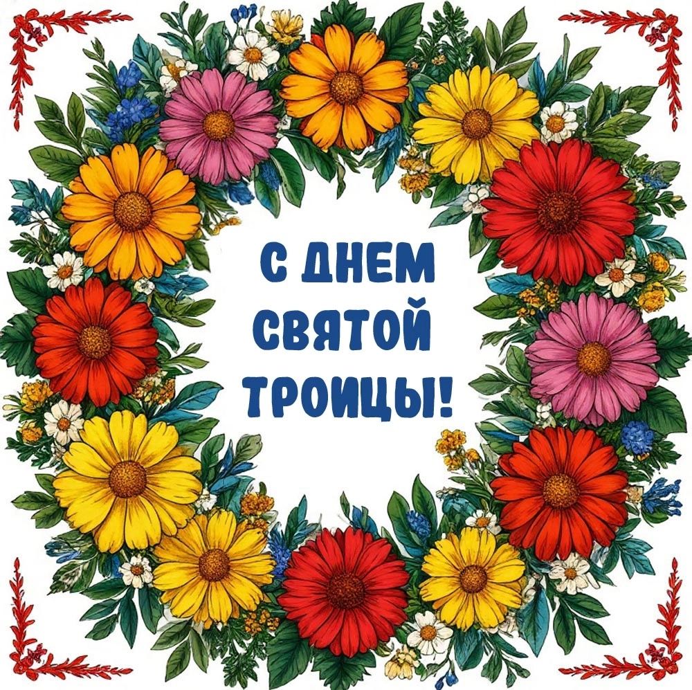 С ДНЕМ СВЯТОЙ ТРОИЦЫ!