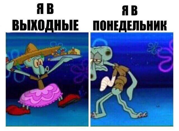 ЯВ ЯВ ВЫХОДНЫЕ ПОНЕДЕЛЬНИК