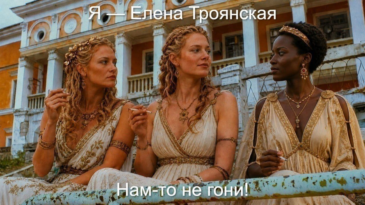 Я — Елена Троянская Нам-то не гони!