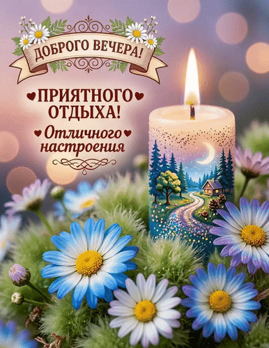 ДОБРОГО ВЕЧЕРА! • ПРИЯТНОГО ОТДЫХА! • Отличного настроения