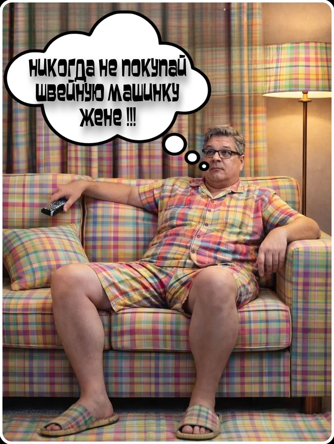 НИКОГДА НЕ ПОКУПАЙ ШВЕЙНУЮ МАШИНКУ ЖЕНЕ !!!