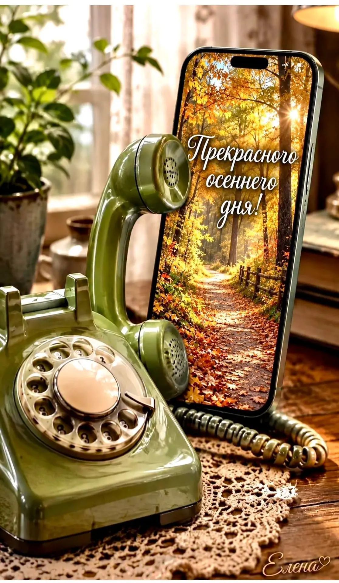 Прекрасного осеннего дня! Елена
