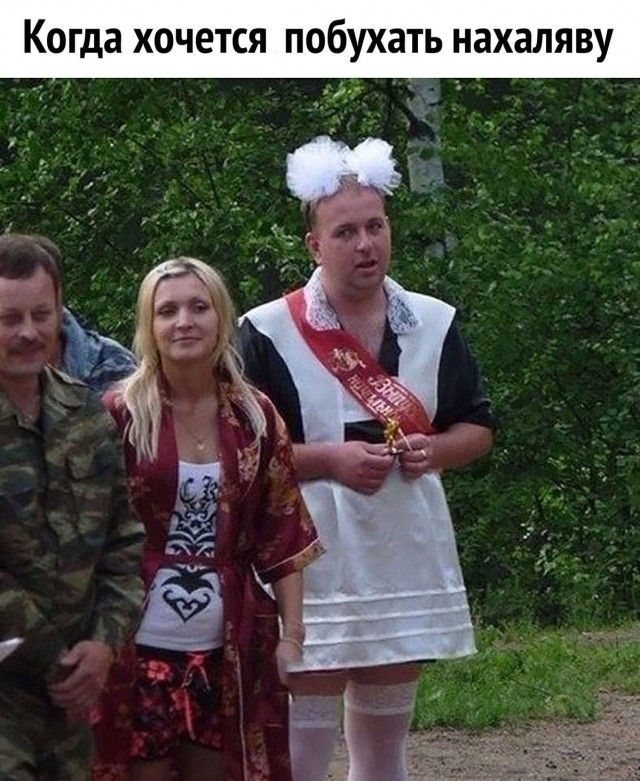 Когда хочется побухать нахаляву