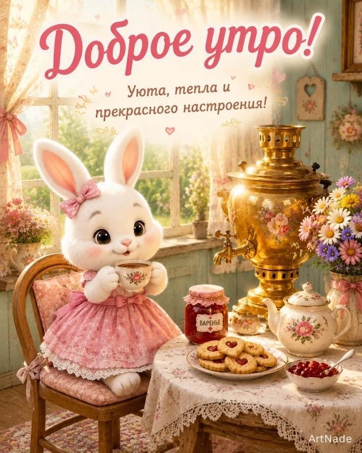 Доброе утро! Уюта, тепла и прекрасного настроения! ВАРЕНЬЕ ArtNade