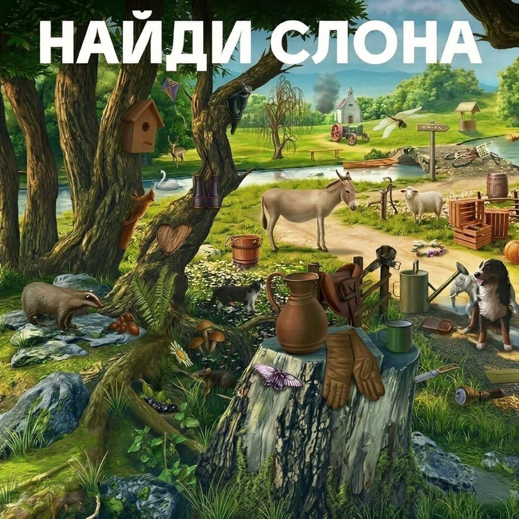 НАЙДИ СЛОНА