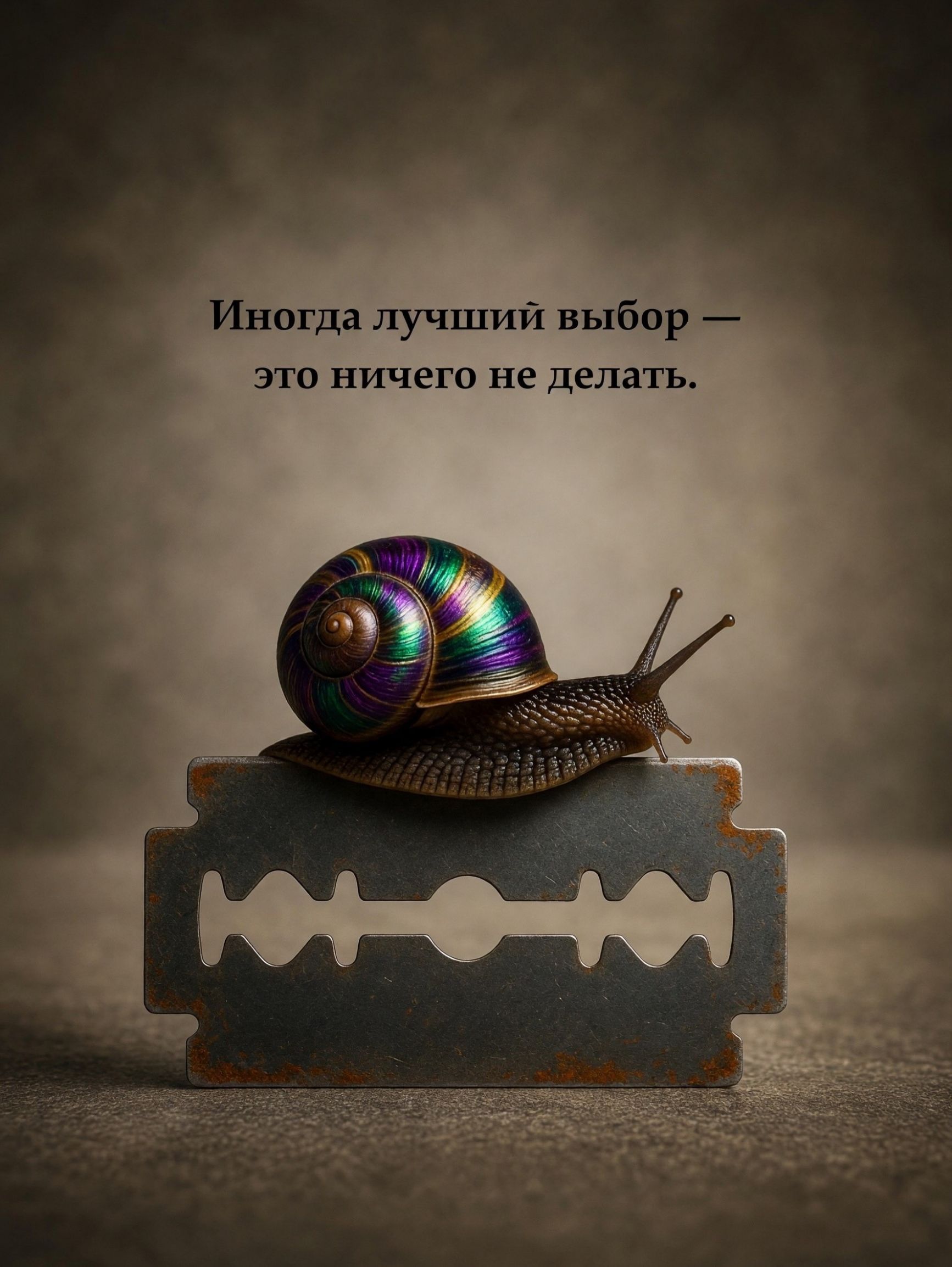 Иногда лучший выбор — это ничего не делать.