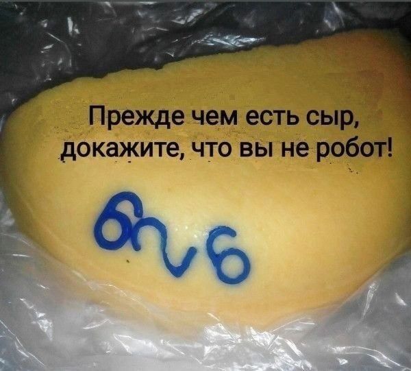 Прежде чем есть сыр, докажите, что вы не робот!