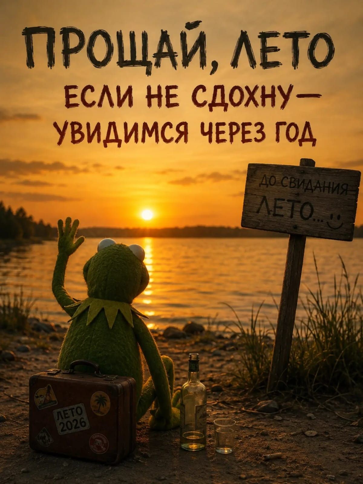 ПРОЩАЙ, ЛЕТО ЕСЛИ НЕ СДОХНУ — УВИДИМСЯ ЧЕРЕЗ ГОД ДО СВИДАНИЯ ЛЕТО...