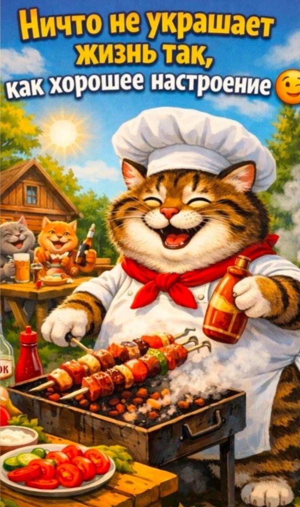Ничто не украшает жизнь так, как хорошее настроение