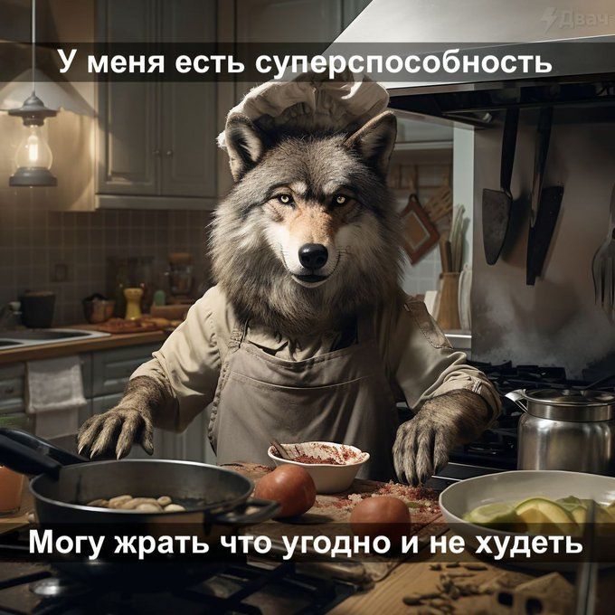 У меня есть суперспособность. Могу жрать что угодно и не худеть