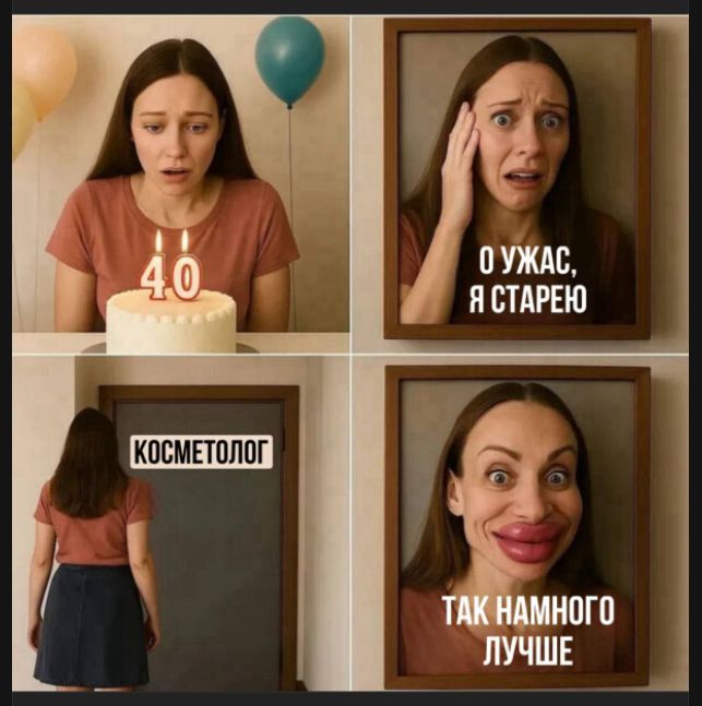 40 О УЖАС, Я СТАРЕЮ КОСМЕТОЛОГ ТАК НАМНОГО ЛУЧШЕ
